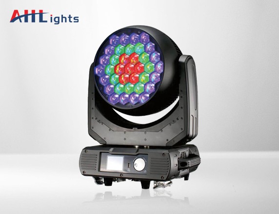 舞臺燈光 LED37*15W搖頭染色燈宴會廳多功能廳舞臺背景燈